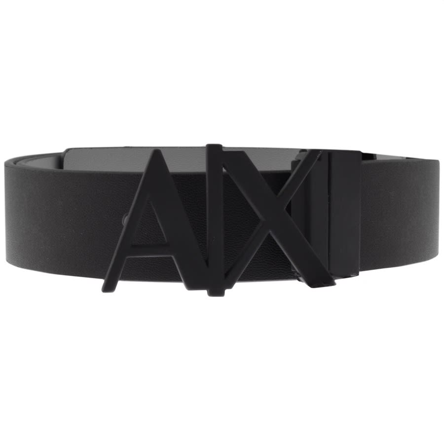 Alternative Image for ProductArmani Exchange Reversible Belt Black1